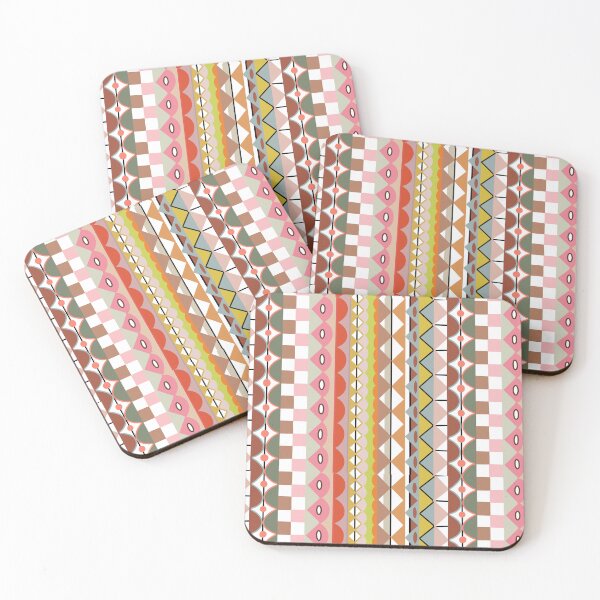 Item preview, Folklore pattern in pastel colors designed and sold by Ninaeva.