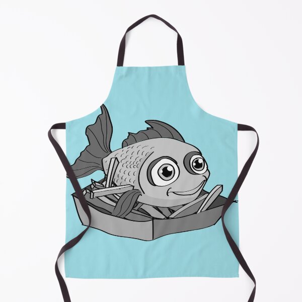 Item preview, Fish and chips Fish designed and sold by vixfx.