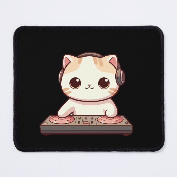 Item preview, Music Lover slowly Cat designed and sold by SOMI SOMI.