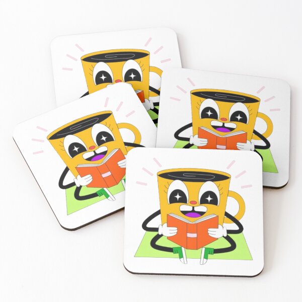 Item preview, Cup Coffee Reading Sticker. designed and sold by ZackArt09.
