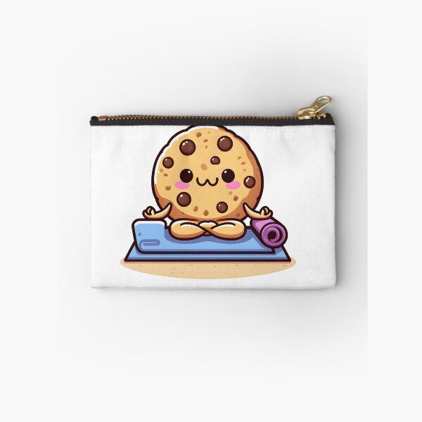 Item preview, Kawaii Cookie With Yoga Mat designed and sold by CanvasCutie.