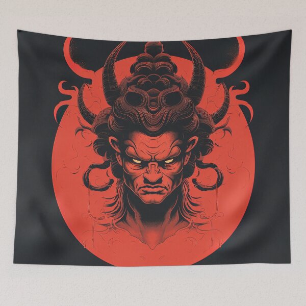 Item preview, Fujin | Red minimalism designed and sold by ComicsFactory.