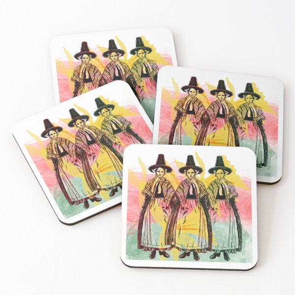 Item preview, Three Welsh Ladies designed and sold by TraceyEvansArt.