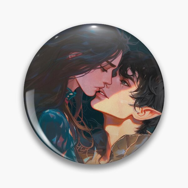 Item preview, holly black, the cruel prince - Cardan and Jude kiss designed and sold by NinjadesignShop.