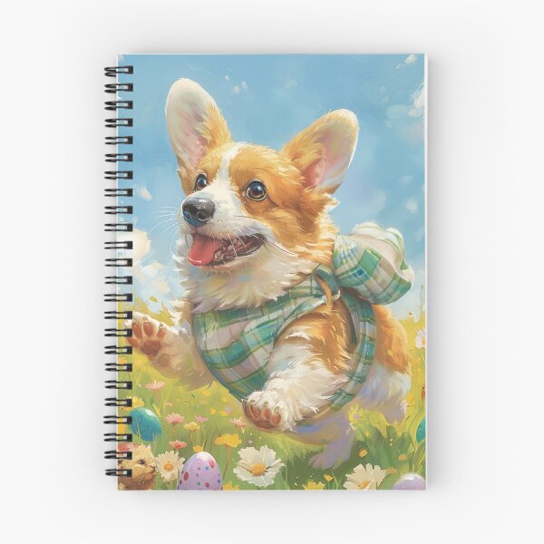 Item preview, Corgi dog at Easter designed and sold by CorgiCuddle.