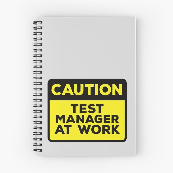 Item preview, Caution Test Manager at Work designed and sold by softwaretesting.