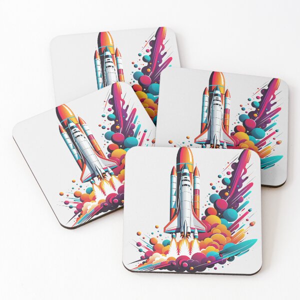 Item preview, Colorful Rocket Launch designed and sold by LiveDesigner.