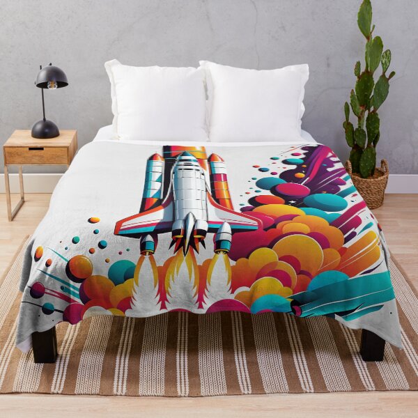 Item preview, Colorful Rocket Launch designed and sold by LiveDesigner.