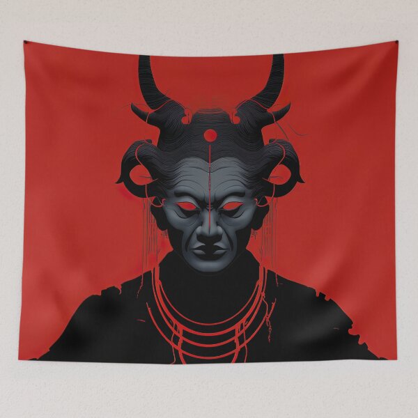 Item preview, Fukurokuju | Red minimalism designed and sold by ComicsFactory.