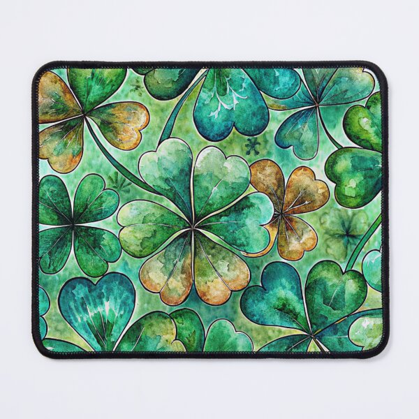 Item preview, St Patricks day clover pattern designed and sold by ValentinaHramov.