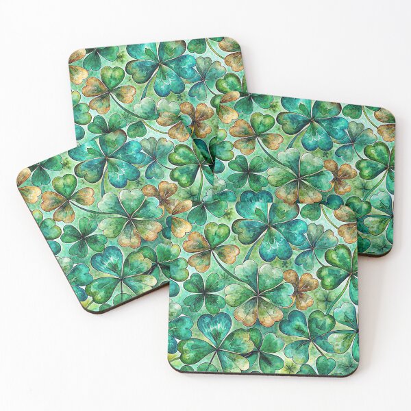 Item preview, St Patricks day clover pattern designed and sold by ValentinaHramov.