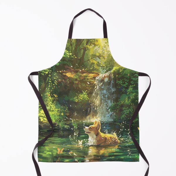 Item preview, Corgi dog explores the forest designed and sold by CorgiCuddle.