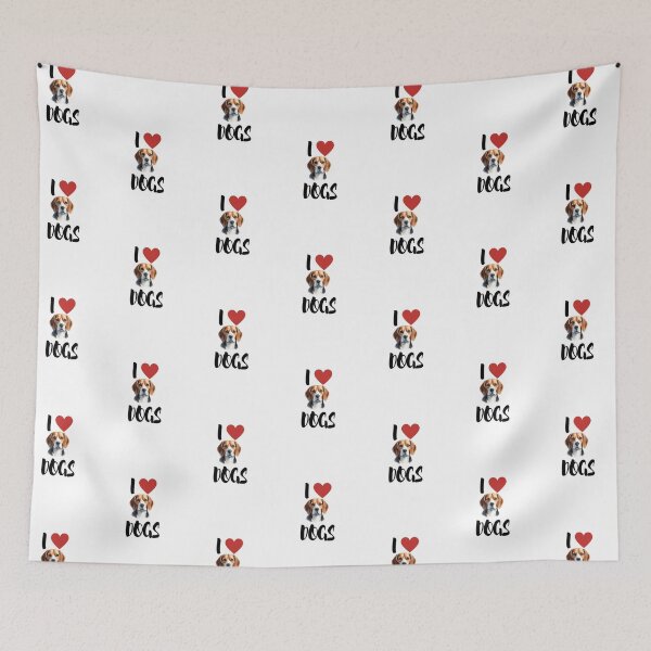 Item preview, I Love Dog Tees, ILoveMyBeagle, BeagleAffection, BeagleLove, DogLoveApparel, Dog Sticker, Dog Mats, Pet Sticker, Phonecase designed and sold by TeeShirtTrendz.