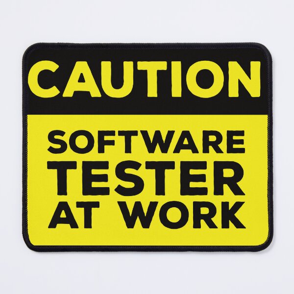 Item preview, Caution Software Tester at Work designed and sold by softwaretesting.