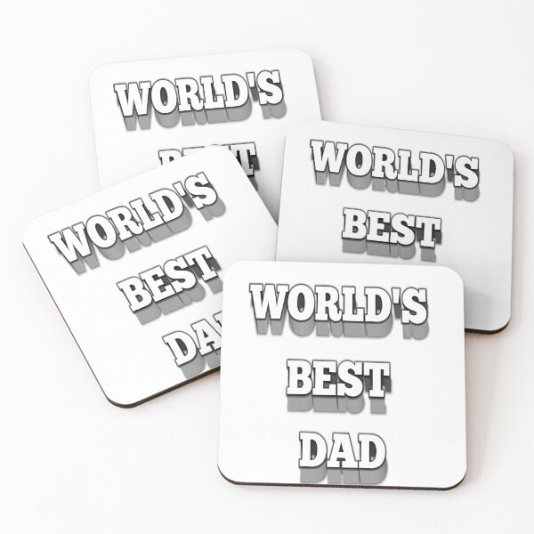 Item preview, world's best dad  designed and sold by MKshoper.