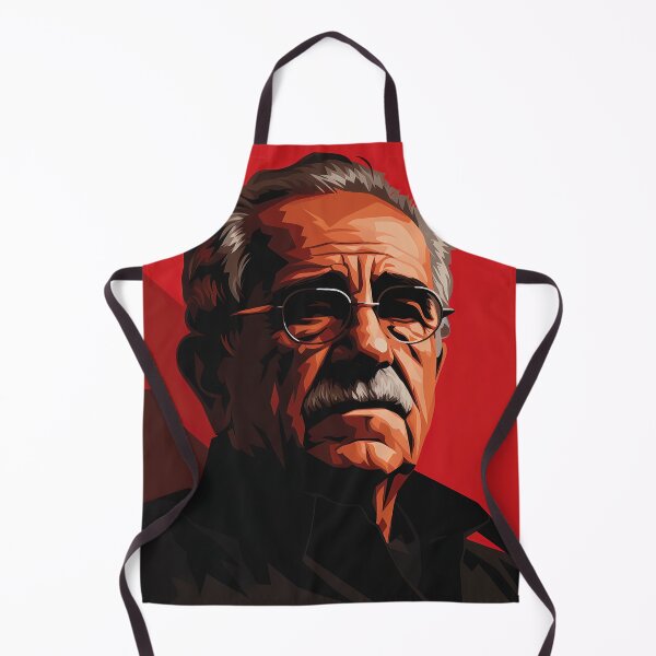 Item preview, Gabriel García Márquez | Red minimalism designed and sold by ComicsFactory.
