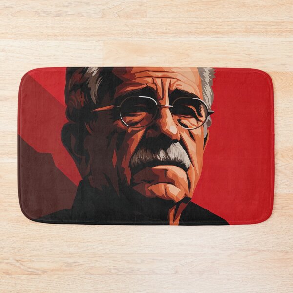 Item preview, Gabriel García Márquez | Red minimalism designed and sold by ComicsFactory.