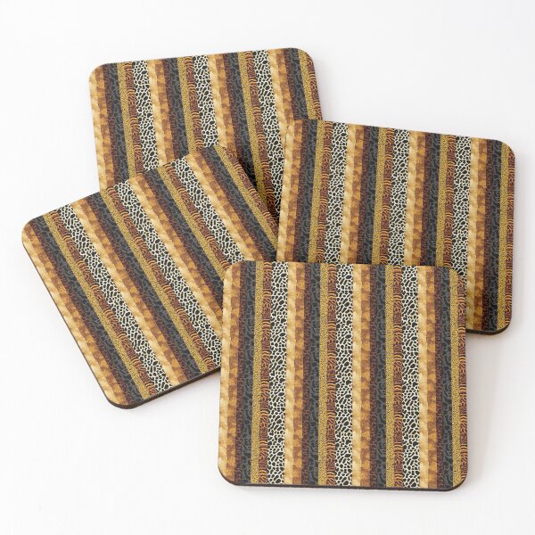 Item preview, Copy of animal skin stripe summer vibe yellow designed and sold by Alessandro Remo Mazzoni Remotextiles.