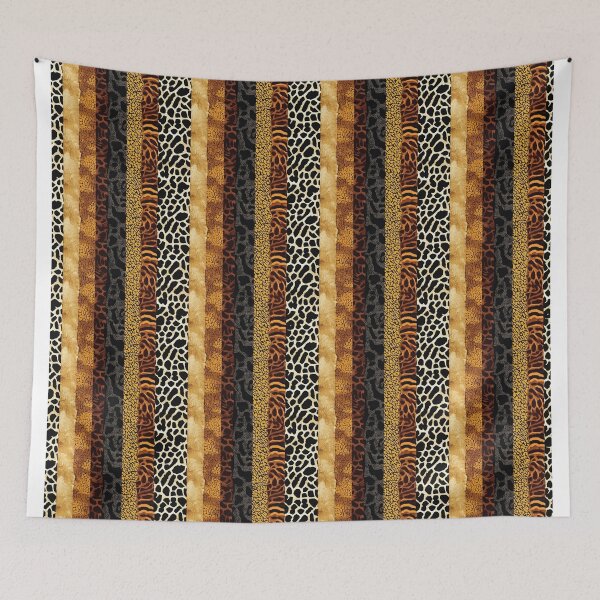 Item preview, Copy of animal skin stripe summer vibe yellow designed and sold by Alessandro Remo Mazzoni Remotextiles.