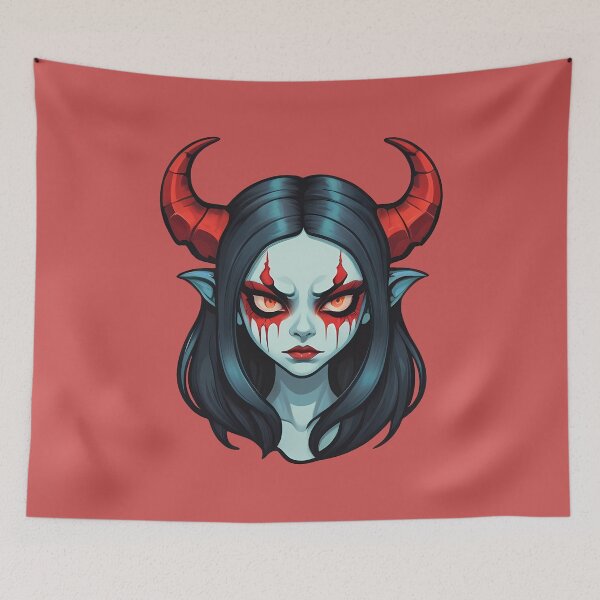 Item preview, Alt Girl Aesthetic - Evil Demon Girl designed and sold by MadnessEnvelope.