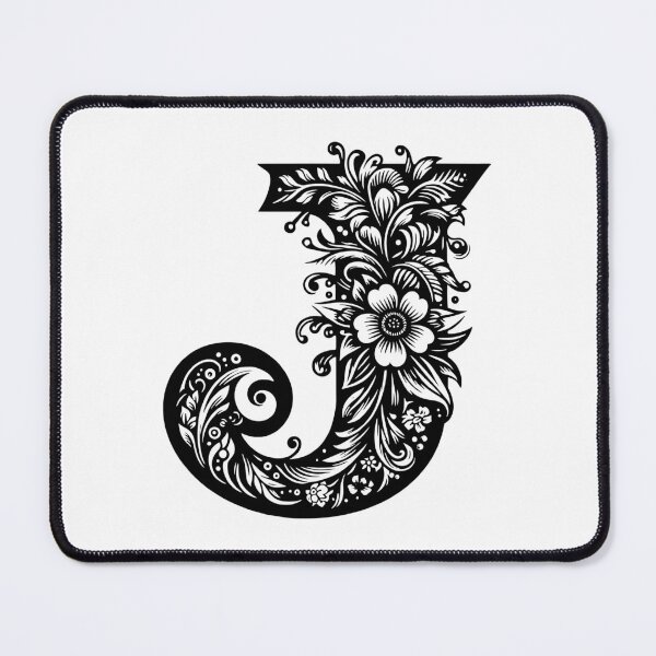 Item preview, Letter J sticker decorative design designed and sold by stickysterscom.