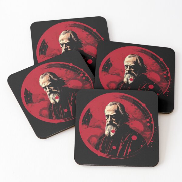 Item preview, Galileo Galilei | Red minimalism designed and sold by ComicsFactory.