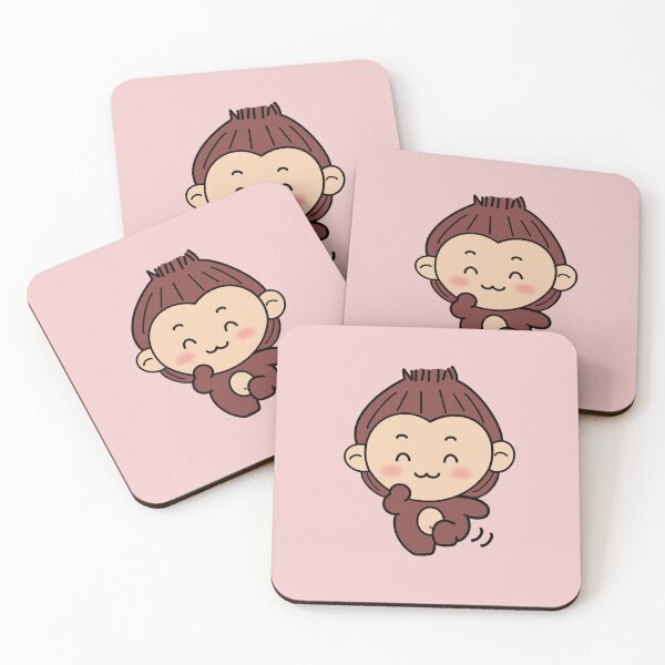 Item preview, Cute Monkey with Exciting Steps designed and sold by monkey-choi.