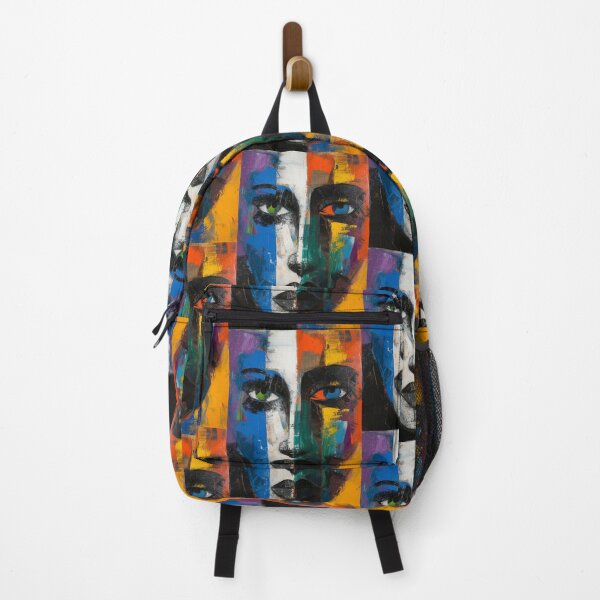 Item preview, Emotional Kaleidoscope: Painted Mix of Woman Faces designed and sold by Piotrek0001.
