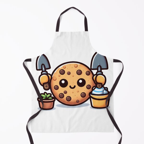 Item preview, Kawaii Cookie With Gardening Gloves designed and sold by CanvasCutie.