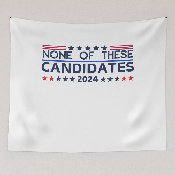 Item preview, None of this candidates 2024 cute funny american designed and sold by stylechoc.