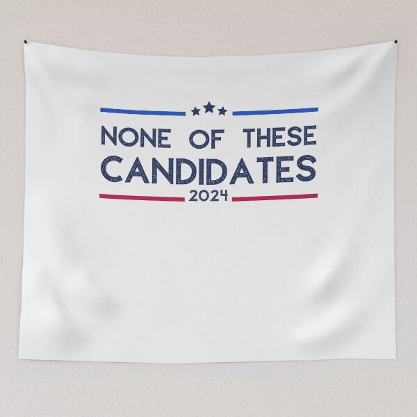 Item preview, None of this candidates 2024 cute funny american designed and sold by stylechoc.