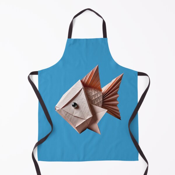 Item preview, Origami paper fish designed and sold by PlumeUniverse.