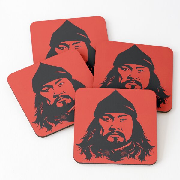 Item preview, Genghis Khan | Red minimalism designed and sold by ComicsFactory.