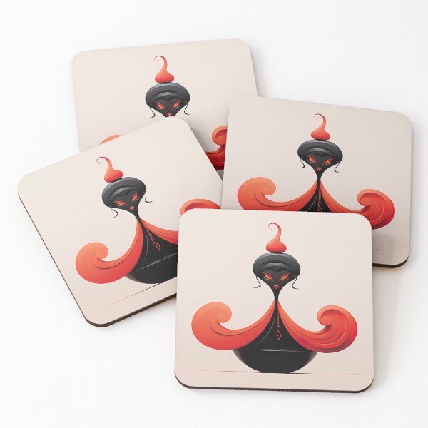 Item preview, Genie | Red minimalism designed and sold by ComicsFactory.