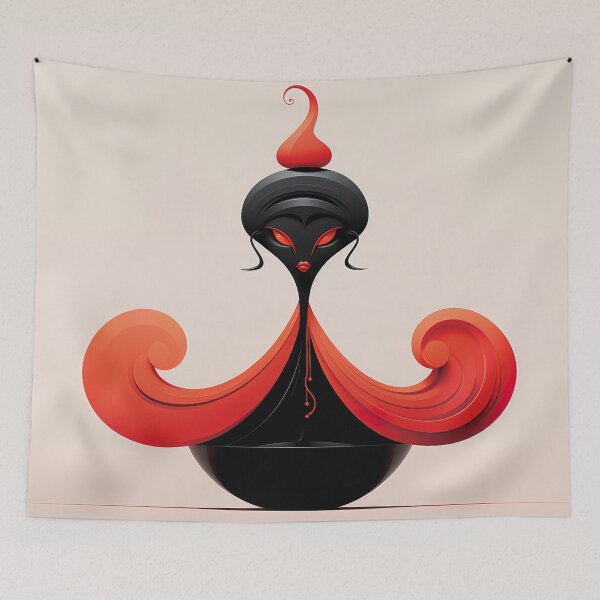 Item preview, Genie | Red minimalism designed and sold by ComicsFactory.