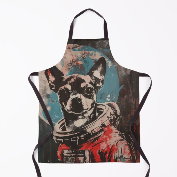 Item preview, Vintage chihuahua dog astronaut portrait designed and sold by etherElric.
