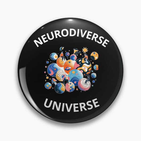 Item preview, Neurodiverse Universe designed and sold by Klaudia Kruk.
