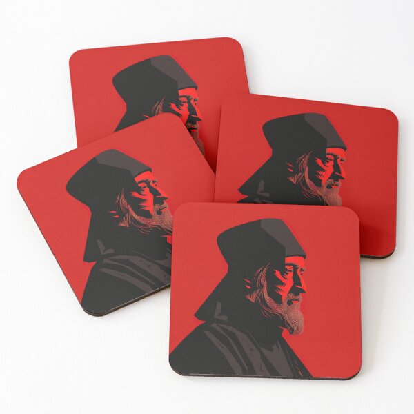 Item preview, Geoffrey Chaucer | Red minimalism designed and sold by ComicsFactory.