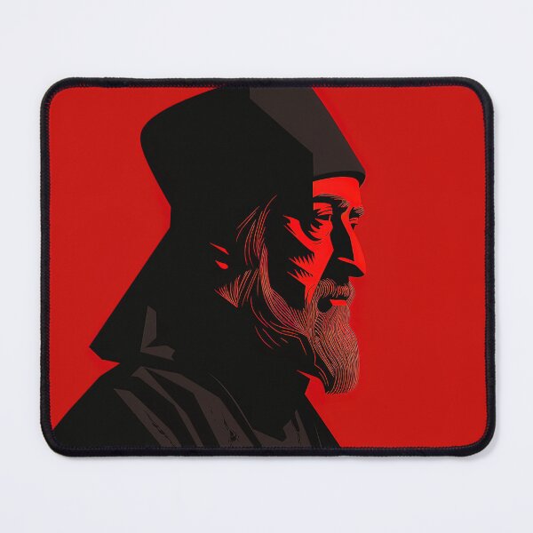 Item preview, Geoffrey Chaucer | Red minimalism designed and sold by ComicsFactory.