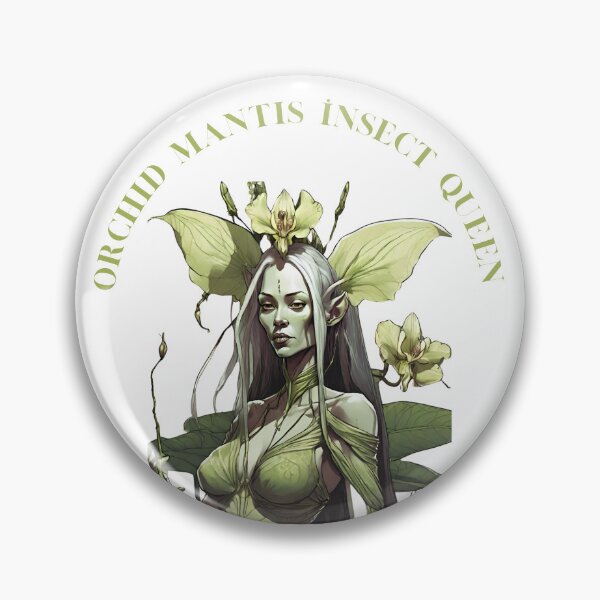 Item preview, Orchid  mantis insect queen designed and sold by bahiko.