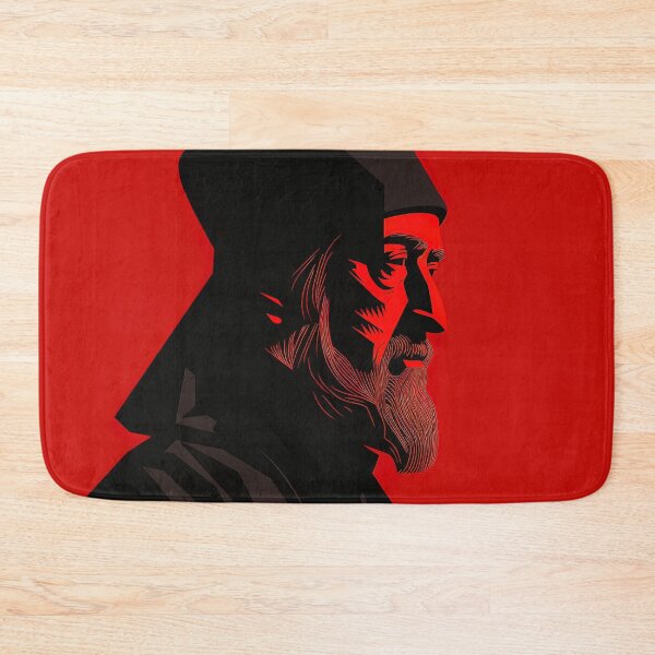 Item preview, Geoffrey Chaucer | Red minimalism designed and sold by ComicsFactory.