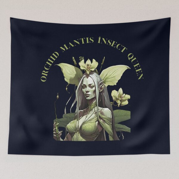 Item preview, Orchid  mantis insect queen designed and sold by bahiko.