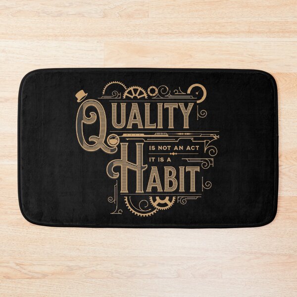 Item preview, Quality is not an Act it is a Habit designed and sold by softwaretesting.