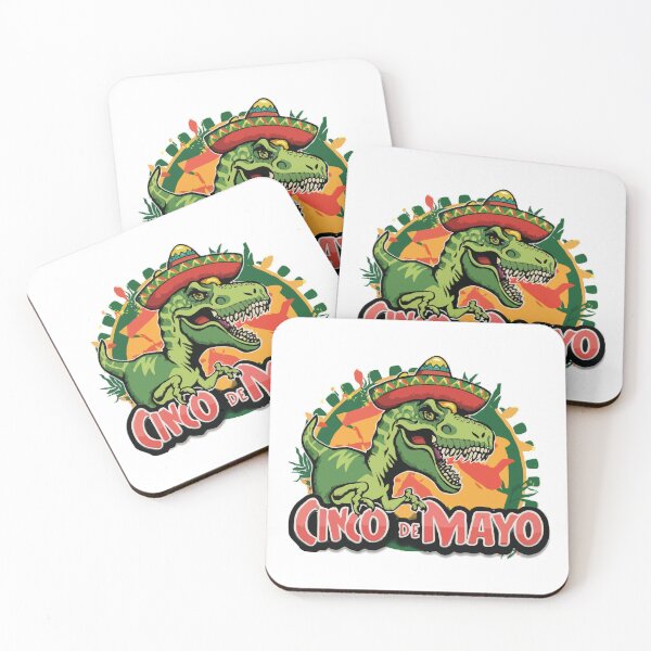 Item preview, lets fiesta mexican dino trex cinco de mayo designed and sold by hichametta.