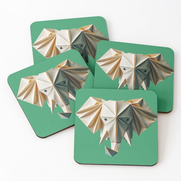 Item preview, Orgiman paper elephant head designed and sold by PlumeUniverse.