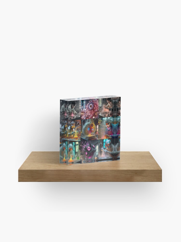 Thumbnail 1 of 5, Acrylic Block, REBIRTH-A-000 designed and sold by philjarry.