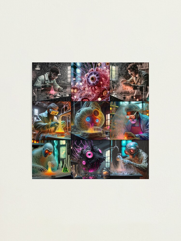 Thumbnail 1 of 3, Photographic Print, REBIRTH-A-000 designed and sold by philjarry.