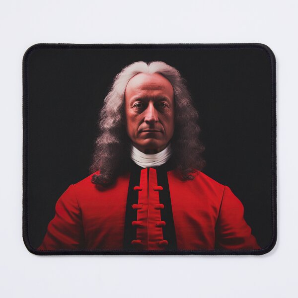 Item preview, Georg Philipp Telemann | Red minimalism designed and sold by ComicsFactory.