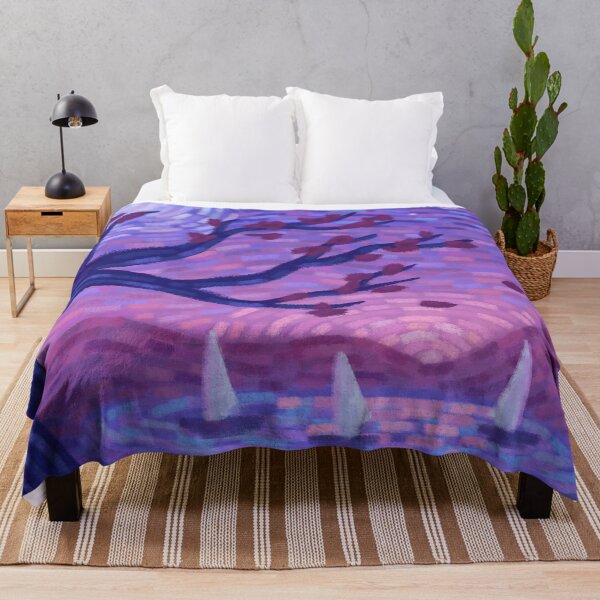 Item preview, Moonlit Ritual - Van Gogh Style Landscape designed and sold by -DearTreehouse-.