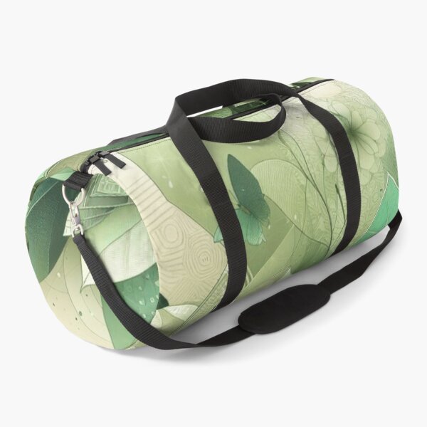 Item preview, green floral patterns, watercolor designed and sold by asbno19.